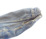 リーバイス Levi's 506xx 1st 30年代 30s 1937 戦前 片面タブ 革パッチ VINTAGE DENIME JACKET ファースト ヴィンテージ デニム オリジナル リベット刻印Co 小文字o ジャケット ブルー 103MT-2183