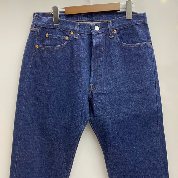 【曜日割引対象外】 リーバイス Levi's 80's 501 赤耳 バレンシア ワンウォッシュモデル 極美品 濃紺 デニム ブルー W35 L36サイズ 201MB-1200 VB
