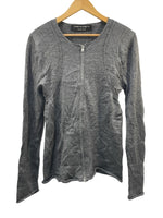 コムデギャルソン オムプリュス COMME des GARCONS HOMME PLUS 03AW カーブ期 ジップアップカーディガン PK-N003 グレー 601MT-92