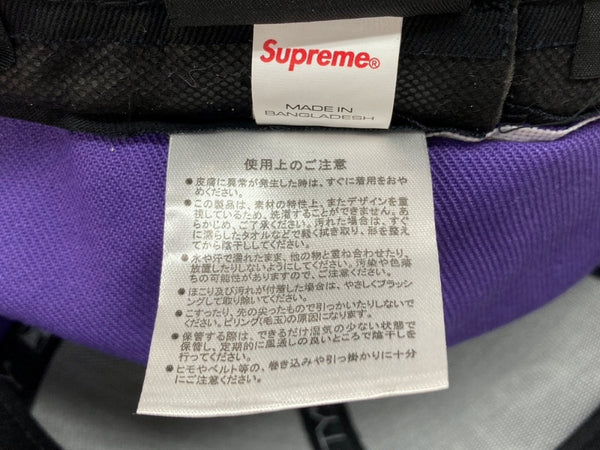 シュプリーム SUPREME 22SS HANDSTYLE LOGO CAP ハンドスタイル ロゴ キャップ ベースボール 刺繍 NEW ERA ニューエラ 紫 帽子 メンズ帽子 キャップ 刺繍 パープル 104H-7