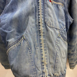 【曜日割引対象外】 ヴィンテージ vintage 70's BIG SMITH デニム ワーク ジャケット ブルー 201MT-3883 VB