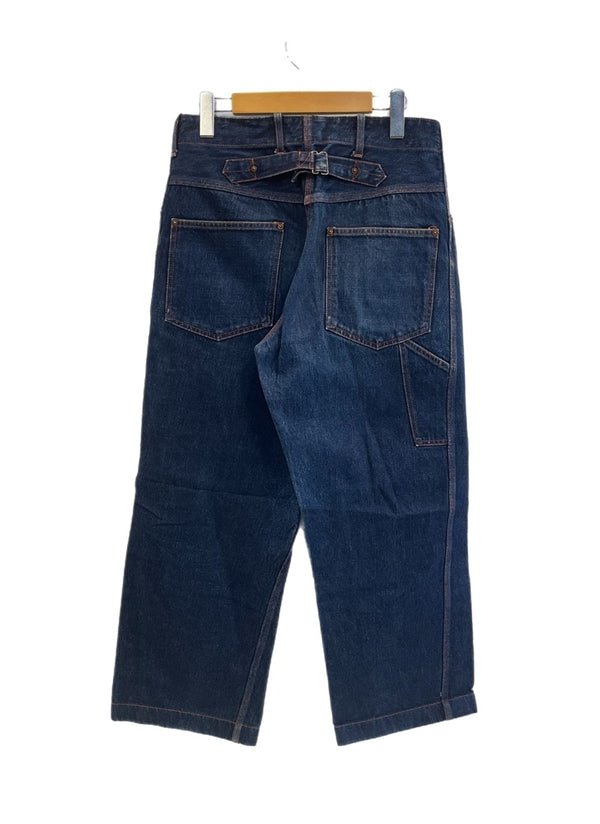 テンダーロイン TENDERLOIN ペインターデニムパンツ シンチバック オレンジステッチ ワイドデニム 濃紺 紺 デニム ブルー X-SMALL 101MB-711