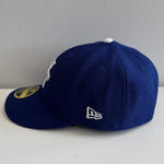 【中古】ダブルタップス W)taps  59フィフティ ロー プロフィール  ニューエラ コラボ 59Fifty Low Profile WT-0548  帽子 メンズ帽子 キャップ ブルー 201goods-566
