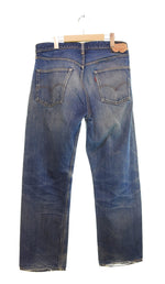 リーバイス Levi's 70s BIGE後期 501 ボタン裏2 並行ステッチ 70's ビッグE  デニム ブルー 103MB-660