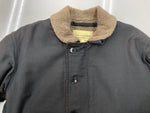 バズリクソンズ BUZZ RICKSON'S N-1 デッキジャケット NAVY DEPARTMENT Military ミリタリー U.S.NAVY バックプリント M品番  M13805 ジャケット プリント ブラック 104MT-2182