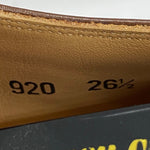 スコッチグレイン SCOTCH GRAIN オデッサII セミブローグ 920 メンズ靴 ローファー ブラウン 26.5cmサイズ 201-shoes1244