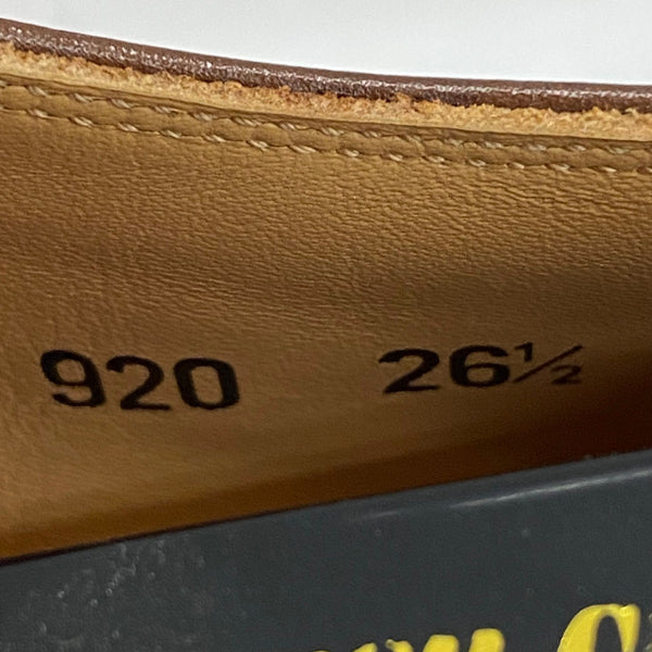 スコッチグレイン SCOTCH GRAIN オデッサII セミブローグ 920 メンズ靴 ローファー ブラウン 26.5cmサイズ 201-shoes1244