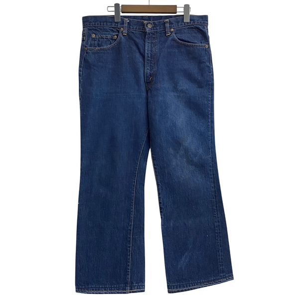【曜日割引対象外】 ヴィンテージ vintage 70's リーバイス Levi's 517 66前期 W36 ボタン裏2 デニム ブルー 201MB-851 VB