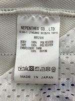 ニードルス Needles Poly Smooth Track Pant ポリー スムース トラック パンツ サイドライン 蝶 ジップポケット ジャージ 白 刺繍 MR286 ボトムスその他 ホワイト Mサイズ 104MB-194