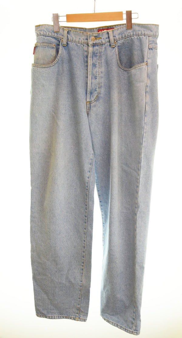 ステューシー Stussy 90s 90年代 Old Stussy ストレートデニムパンツ 青 デニム ブルー 36 103MB-435