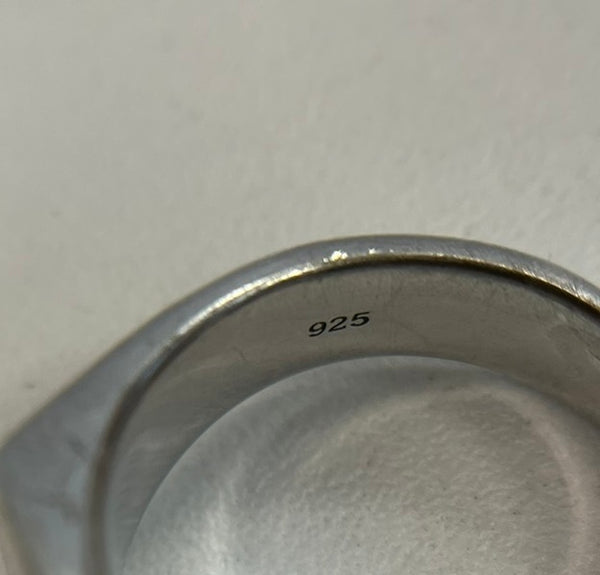 トムウッド TOMWOOD Cushion Satin クッションサテンリング シグネットリング 印台 925刻印 　 メンズジュエリー・アクセサリー 指輪・リング シルバー 101goods-174