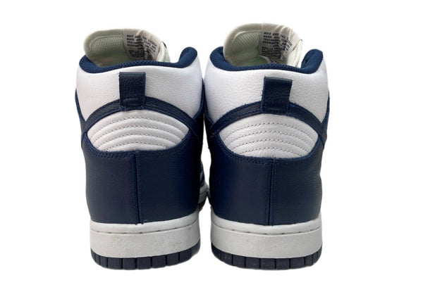ナイキ NIKE 16年製 DUNK RETRO QS MIDNIGHT NAVY ダンク レトロ ミッドナイト ネイビー アリゾナ ビラノバ 白 紺 850477-103 メンズ靴 スニーカー ネイビー 28cm 104S-759