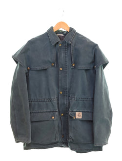 カーハート Carhartt 80s umbrella cape jacket 80's 星タグ アンブレラケープジャケット ストームシールド ジャケット グリーン Mサイズ 103MT-3496