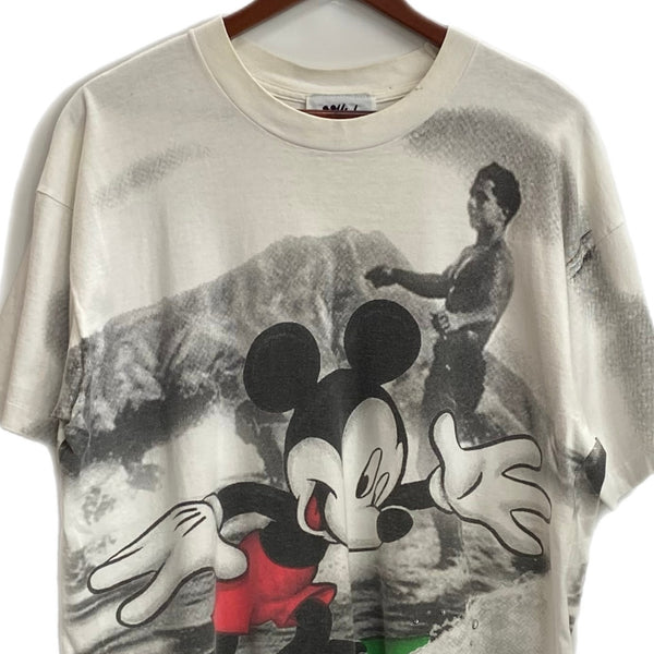 【曜日割引対象外】US古着 ディズニー Disney MICKEY by Jerry Leigh ミッキーマウス Tシャツ ホワイト 201MT-3644 VB