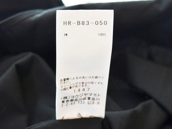 ヨウジヤマモトコスチュームドオム YOHJI YAMAMOTO COSTUME D’ HOMME SUITS BROAD REGULAR SHIRT 長袖シャツ 黒 HR-B83-050 3 長袖シャツ ブラック 103MT-1092