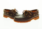 ティンバーランド Timberland 3EYE CLASSIC LUG スリーアイ クラシック ラグ AUTHENTIC HANDSEWN BOAT SHOE  30003 メンズ靴 デッキシューズ ブラウン 8.5M 103S-1019