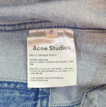 アクネストゥディオス Acne Studios 14SS TAG LT VINTAGE DENIM JACKET デニム ジャケット Gジャン 3rd TYPE サード  PSS14 36 ジャケット ブルー 103LT-98