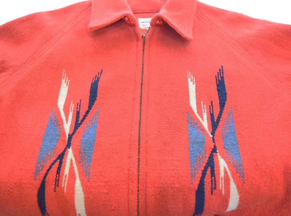 スタイルアイズ style eyes CHIMAYO ORTEGA チマヨ ジャケット オルテガ WILDOATS ブランケットジャケット 40 ジャケット レッド 103MT-3166