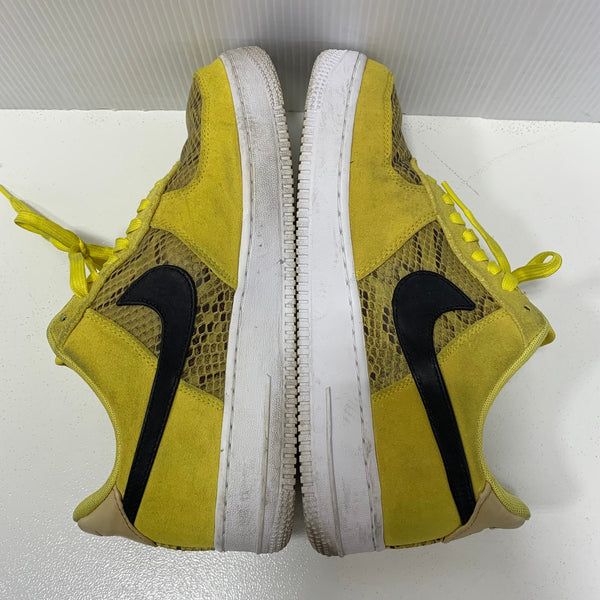 ナイキ NIKE エアフォース1 ロー 07 Air Force 1 Low Snakeskin Yellow BQ4424-700  メンズ靴 スニーカー イエロー 26.5cmサイズ 201-shoes1423
