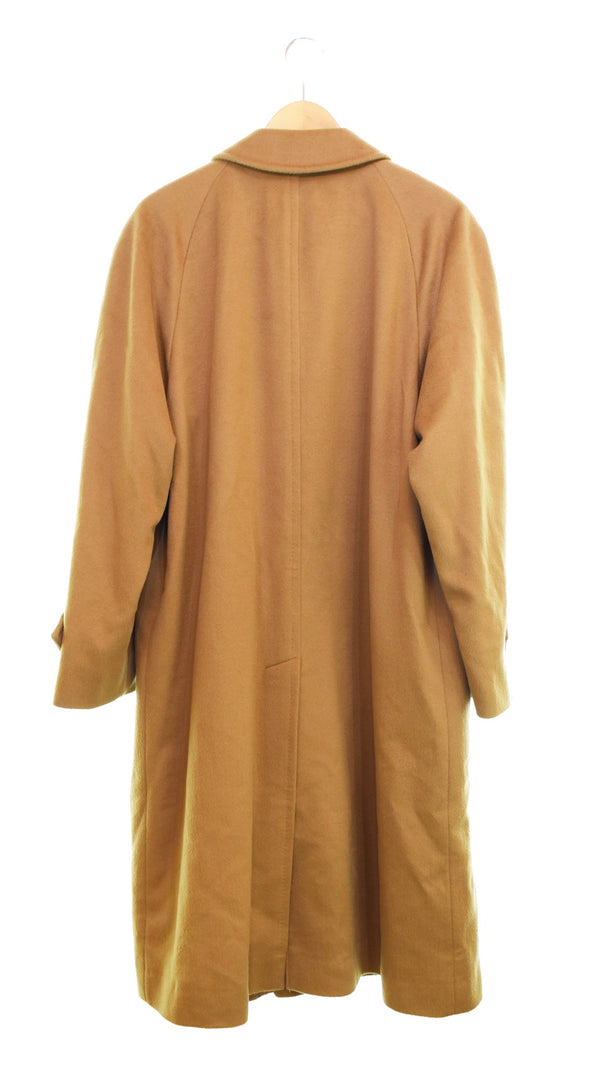 バーバリー Burberry 90s ウールバルマカーンコート 比翼仕立て 90's  ww050-867-43 コート ブラウン 103MT-3549