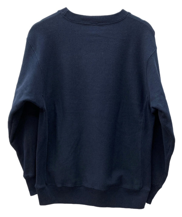 オールドフォークハウス OLD FOLK HOUSE トレーナー 長袖 カットソー クルーネック プルオーバー コットン ポリエステル MADE IN JAPAN 日本製 NAVY 紺 OFH003PO61 SIZE2 スウェット ロゴ ネイビー 104MT-1838