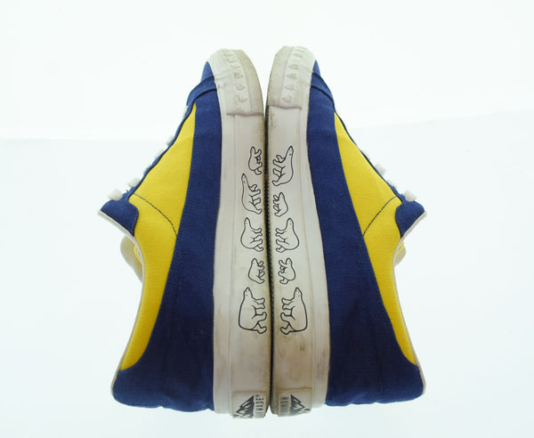 ヒューマンメイド HUMAN MADE アスレチックシューズ CANVAS SNEAKER キャンバススニーカー ネイビー メンズ靴 スニーカー ネイビー 9 103S-921