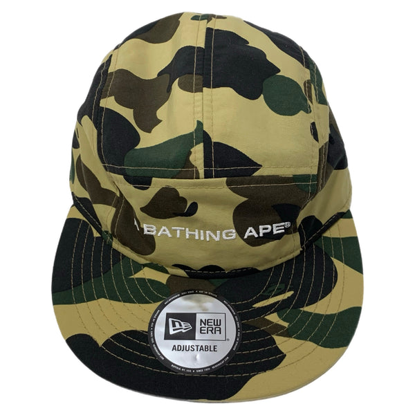 【中古】アベイシングエイプ A BATHING APE ニューエラ NEW ERA コラボ 001CPH301015X 帽子 メンズ帽子 キャップ マルチカラー フリーサイズ 201goods-660