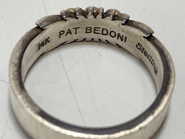 パットべドニー PAT BEDONIE 14K sterling silver 銀 sterling silver  メンズジュエリー・アクセサリー 指輪・リング シルバー 101goods-117