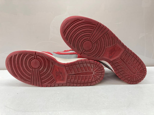 ナイキ NIKE 05年製 DUNK HIGH PRO SB UNLV ダンク ハイ プロ 20周年 ネバダ大学 シューズ 灰 赤 305050-061 メンズ靴 スニーカー レッド 28.5cm 104S-858