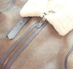 アヴィレックス AVIREX  B-3 フライトジャケット ムートンジャケット AC-17755 42 ジャケット ブラウン 103MT-3429