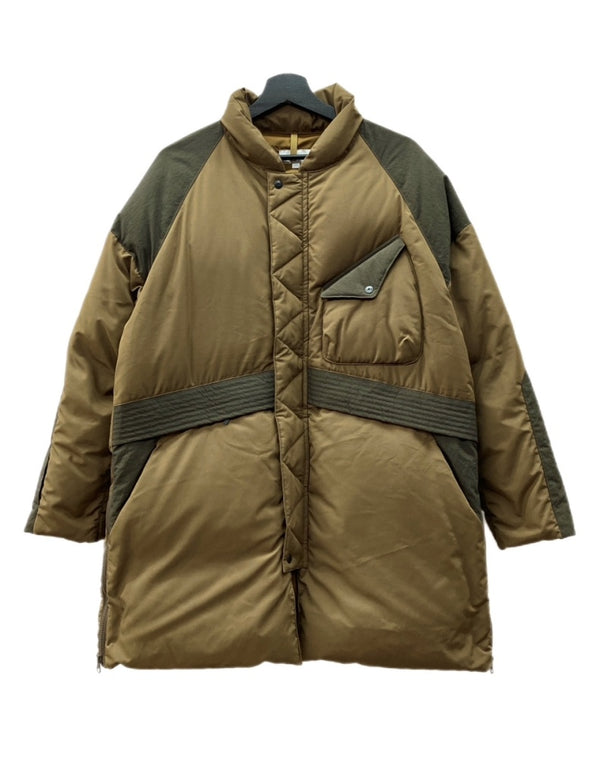 マニュアルアルファベット MANUAL ALPHABET × NANGA ナンガ TRAILBLAZER 2nd トレイルブレザー ダウン ダブルジップ アウトドア アウター オリーブ 緑 MA-J-277 サイズ 1 ジャケット 刺繍 カーキ 104MT-1650
