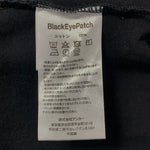 ブラックアイパッチ BlackEyePatch ラインストーン 取扱注意 Tシャツ ブラック Xlサイズ 201MT-4683