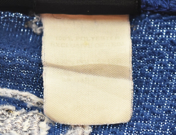 パタゴニア PATAGONIA 00's micro D-luxe crew USA製  マイクロ Dラックス プルオーバー フリース シンチラ スウェット ブルー LLサイズ 103MT-3407