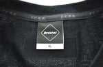 エフシーアールビー F.C.Real Bristol F.C.R.B. AUTHENTIC LOGO L S RELAX FIT TEE 長袖Tシャツ FCRB-240075 ロンT ブラック LLサイズ 103MT-2785