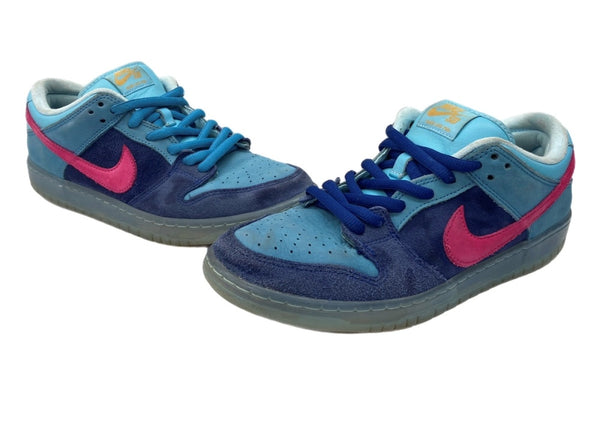 ナイキ NIKE 22年製 × RUN THE JEWELS ラン ザ ジュエルズ SB DUNK LOW DEEP ROYAL BLUE ダンク ロー シューズ 青 DO9404-400 メンズ靴 スニーカー ブルー 27.5cm 104S-951
