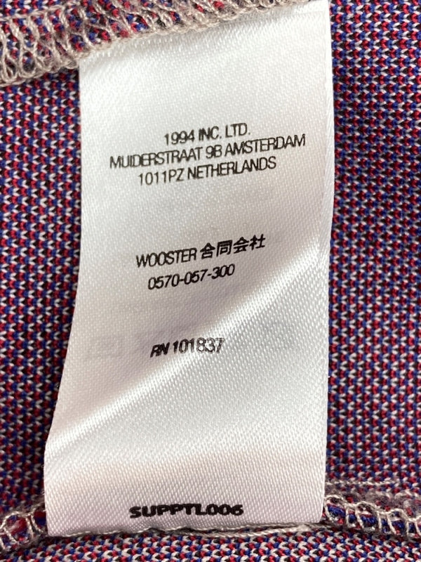 シュプリーム SUPREME World Famous Jacquard Track Jacket ワールド フェイマス ジャカード トラック ジャケット 灰 ジャケット ロゴ グレー Lサイズ 104MT-1525