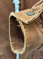 【曜日割引対象外】 ヴィンテージ	vintage ラングラー Wrangler 70's~80's コーデュロイ ジャケット ブラウン 201MT-3160 VB