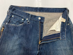 リーバイス Levi's Fenom fragment design フラグメント 207 1st 初期 裏原 紺 ロゴ デニム ネイビー W32 L30 104MB-274