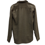 【曜日割引対象外】 ダブルアールエル RRL ネルシャツ ウール 7998267WKS 長袖シャツ ブラウン Mサイズ 201MT-4772 VB