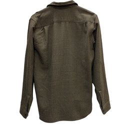 【曜日割引対象外】 ダブルアールエル RRL ネルシャツ ウール 7998267WKS 長袖シャツ ブラウン Mサイズ 201MT-4772 VB