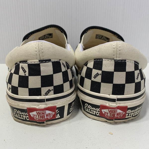 ヴァンズ Vans スタンダードカリフォルニア STANDARD CALIFORNIA コラボ 20th スリッポン 633661-0001 メンズ靴 スニーカー ホワイト 27.5cmサイズ 201-shoes1381