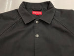 シュプリーム SUPREME × ANTIHERO アンタイヒーロー Snap Front Twill Jacket スナップ フロント ツイル ジャケット 黒 ジャケット 刺繍 ブラック Sサイズ 104MT-1620