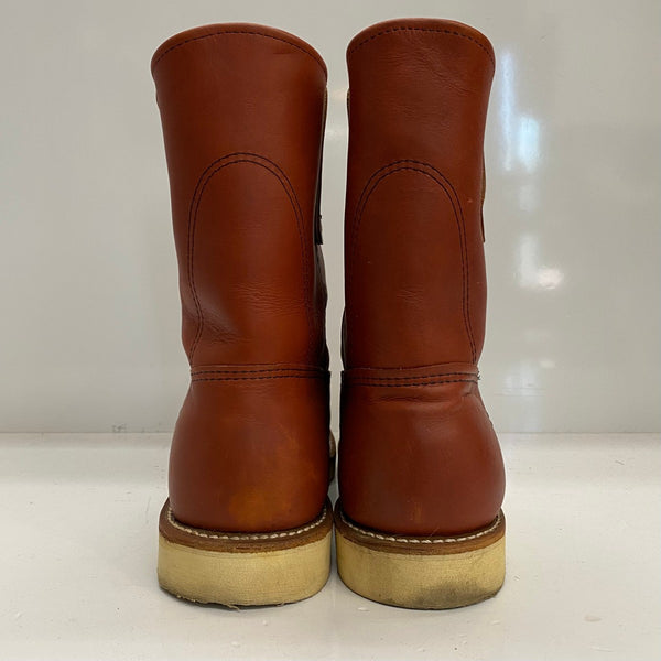 【曜日割引対象外】 レッドウィング RED WING ペコスブーツ オロラセット 8866 メンズ靴 ブーツ ペコスタイプ ブラウン 26cmサイズ 201-shoes1589 VB