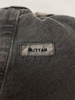 ミッタン MITTAN 亜麻苧麻ロング リネン ラミー ジップフライ ズボン 灰 無地 ボトムスその他 グレー サイズ 1 104MB-386