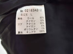 ヒステリックグラマー HYSTERIC GLAMOUR 千鳥格子 ウール ブルゾン  02183AB12 ジャケット ブラウン Lサイズ 103MT-1873