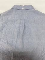 ダブルアールエル RRL BUTTONDOWN OXFORD SHIRT ボタンダウン オックスフォード シャツ 長袖 インパクト21 Ralph Lauren 青 HS-RL-HM-4684 長袖シャツ 無地 ブルー Mサイズ 104MT-2248