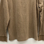 【曜日割引対象外】 ダブルアールエル RRL L/S STRIPE HENLEYNECK TSHIRTS 長袖カットソー ベージュ 201MT-3678 VB