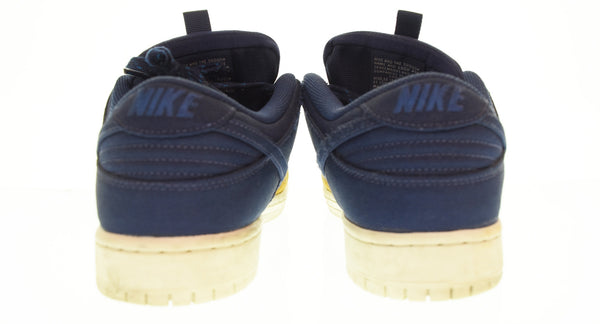 ナイキ NIKE SB DUNK LOW PRO PREMIUMスケートボーディング ダンク ロー プロ プレミアム デザート DX6775-400 メンズ靴 スニーカー ネイビー 27.5cm 103S-1256