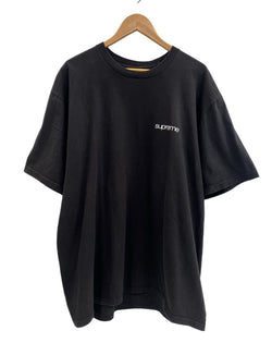 シュプリーム SUPREME ロゴプリント Tee 半袖カットソー 黒 XL Tシャツ ブラック LLサイズ 101MT-4771