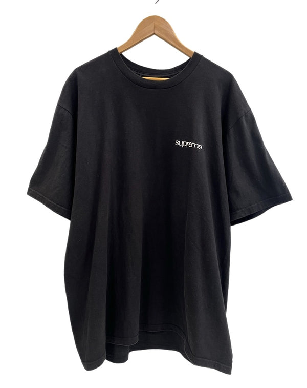 シュプリーム SUPREME ロゴプリント Tee 半袖カットソー 黒 XL Tシャツ ブラック LLサイズ 101MT-4771